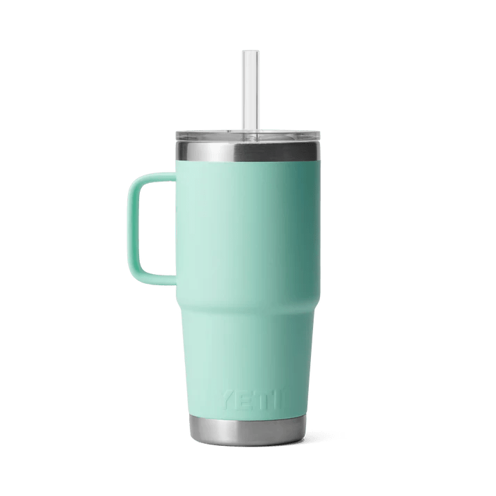 Yeti 739ml Sea Foam 25oz Rambler Straw Bottle - 70000002296 - Old Railway Line Garden Centre