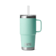 Yeti 739ml Sea Foam 25oz Rambler Straw Bottle - 70000002296 - Old Railway Line Garden Centre