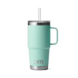 Yeti 739ml Sea Foam 25oz Rambler Straw Bottle - 70000002296 - Old Railway Line Garden Centre