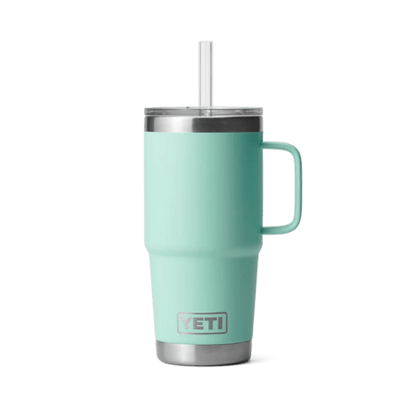 Yeti 739ml Sea Foam 25oz Rambler Straw Bottle - 70000002296 - Old Railway Line Garden Centre