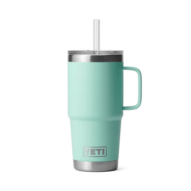 Yeti 739ml Sea Foam 25oz Rambler Straw Bottle - 70000002296 - Old Railway Line Garden Centre