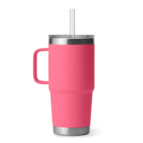 Yeti 739ml Tropical Pink 25oz Rambler Straw Bottle - 70000002872 - Old Railway Line Garden Centre