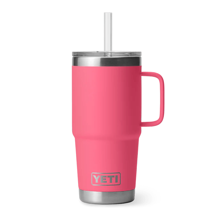 Yeti 739ml Tropical Pink 25oz Rambler Straw Bottle - 70000002872 - Old Railway Line Garden Centre