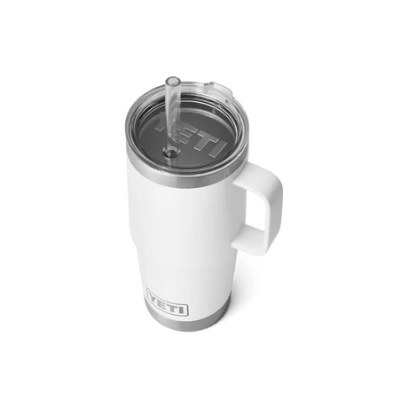 Yeti 739ml White 25oz Rambler Straw Bottle - 70000002295 - Old Railway Line Garden Centre