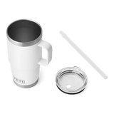 Yeti 739ml White 25oz Rambler Straw Bottle - 70000002295 - Old Railway Line Garden Centre