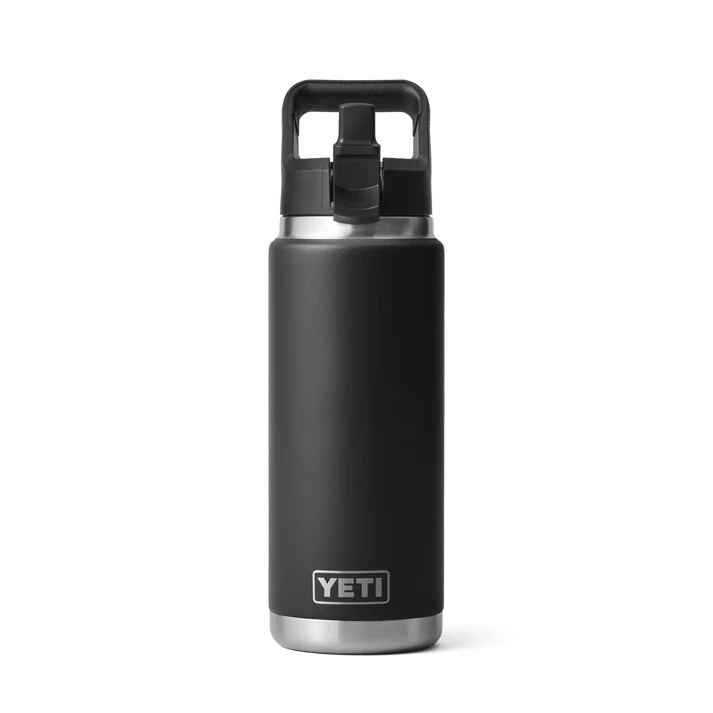 Yeti 769ml Black 26oz Rambler Straw Bottle - 70000003492 - Old Railway Line Garden Centre