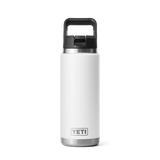 Yeti 769ml White 26oz Rambler Straw Bottle - 70000003494 - Old Railway Line Garden Centre