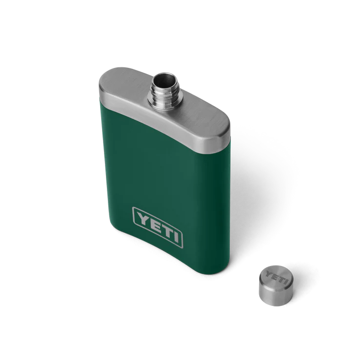 Yeti 7oz (207ml) Hip Flask - Black Forest Green