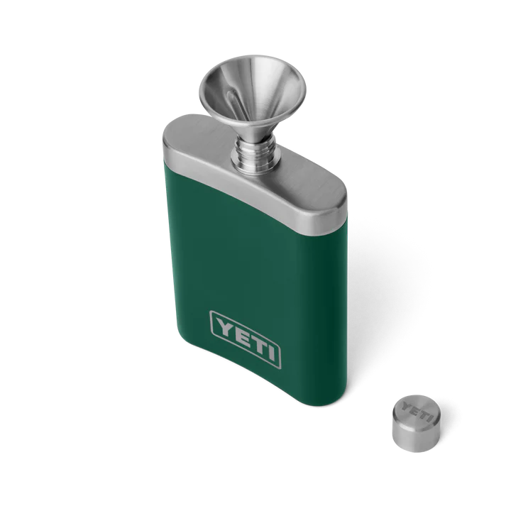 Yeti 7oz (207ml) Hip Flask - Black Forest Green