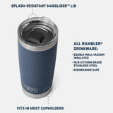 Yeti Rambler 20oz (591ml) Tumbler with Magslider Lid- Cape Summer Camp