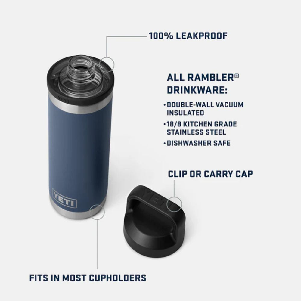 Yeti Rambler 18oz (532ml) Bottle - King Crab