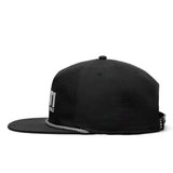 Yeti Mid Pro Flat Brim Rope Hat - Black - Old Railway Line Garden Centre