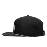 Yeti Mid Pro Flat Brim Rope Hat - Black