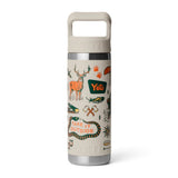 Yeti Rambler 18oz (532ml) Chug Bottle with Flip Straw - Cape Summer Camp - Old Railway Line Garden Centre