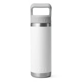 Yeti Rambler 18oz (532ml) Chug Bottle with Flip Straw - White - Old Railway Line Garden Centre