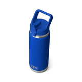 Yeti Rambler 26oz (769ml) Bottle witth Colour-Matched Straw Cap - Royal Blue