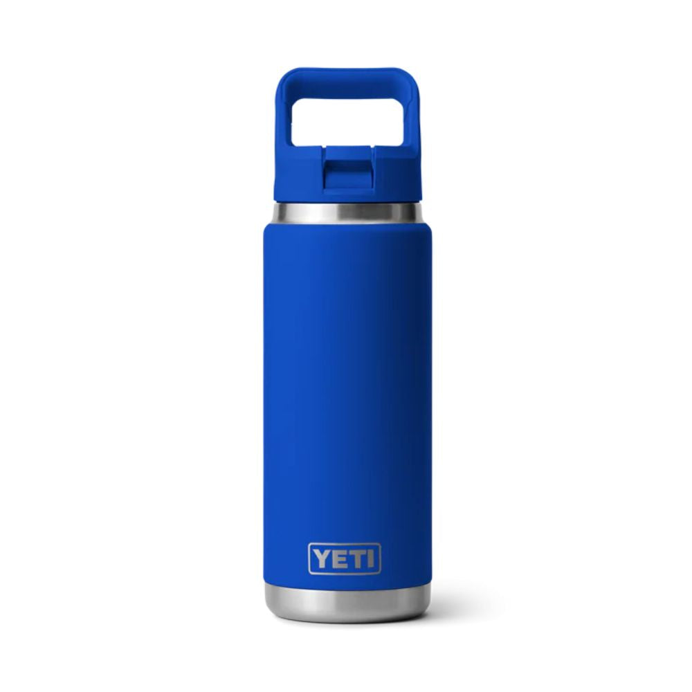 Yeti Rambler 26oz (769ml) Bottle witth Colour-Matched Straw Cap - Royal Blue