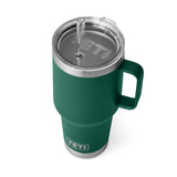 YETI Rambler 35 oz (1L) Straw Mug-  Black Forest Green
