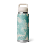 Yeti Rambler 36 oz (1 l) Bottle with Colour-Blocked Chug Cap - Sea View