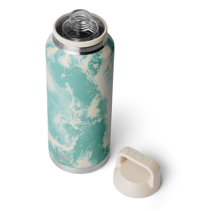 Yeti Rambler 46 oz (1.3 l) Bottle with Colour-Blocked Chug Cap - Sea View