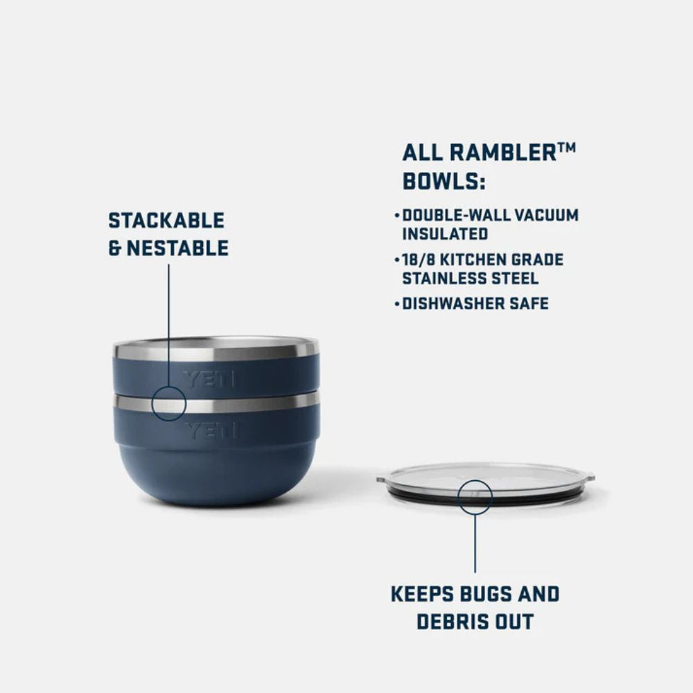 Yeti Rambler Medium Insulated Bowl - Navy
