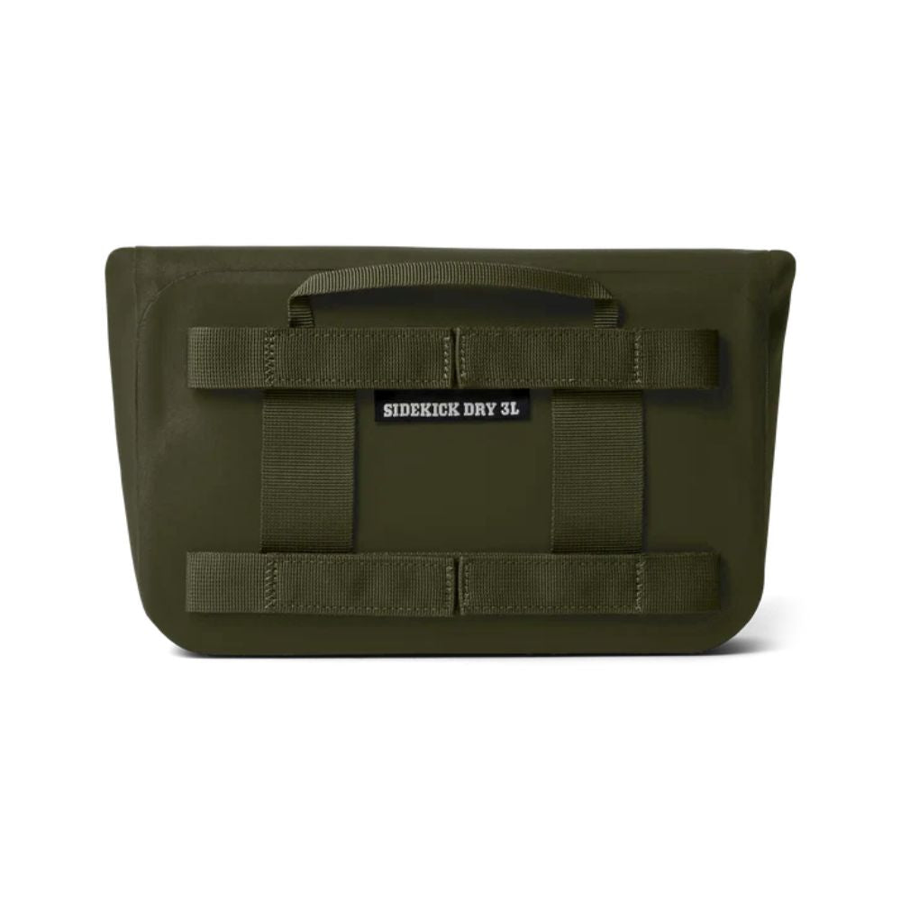 YETI Sidekick Dry® 3L Waterproof Gear Case - Olive/King Crab Orange