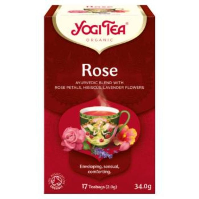 Yogi Tea Rose Tea - Old Railway Line Garden Centre