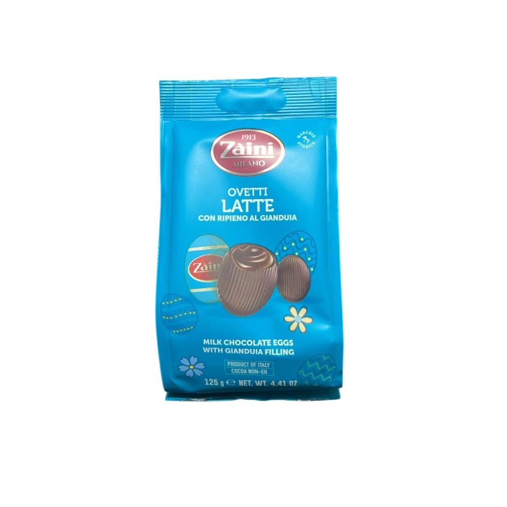 Zaini 125g Milk Chocolate Eggs