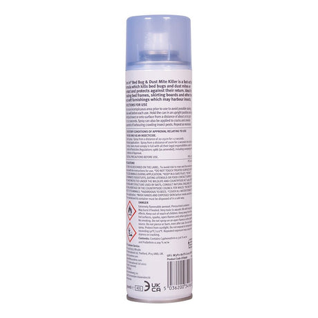 Zero In 300ml Bed Bug & Dust Mite Killer Tin Spray - Old Railway Line Garden Centre