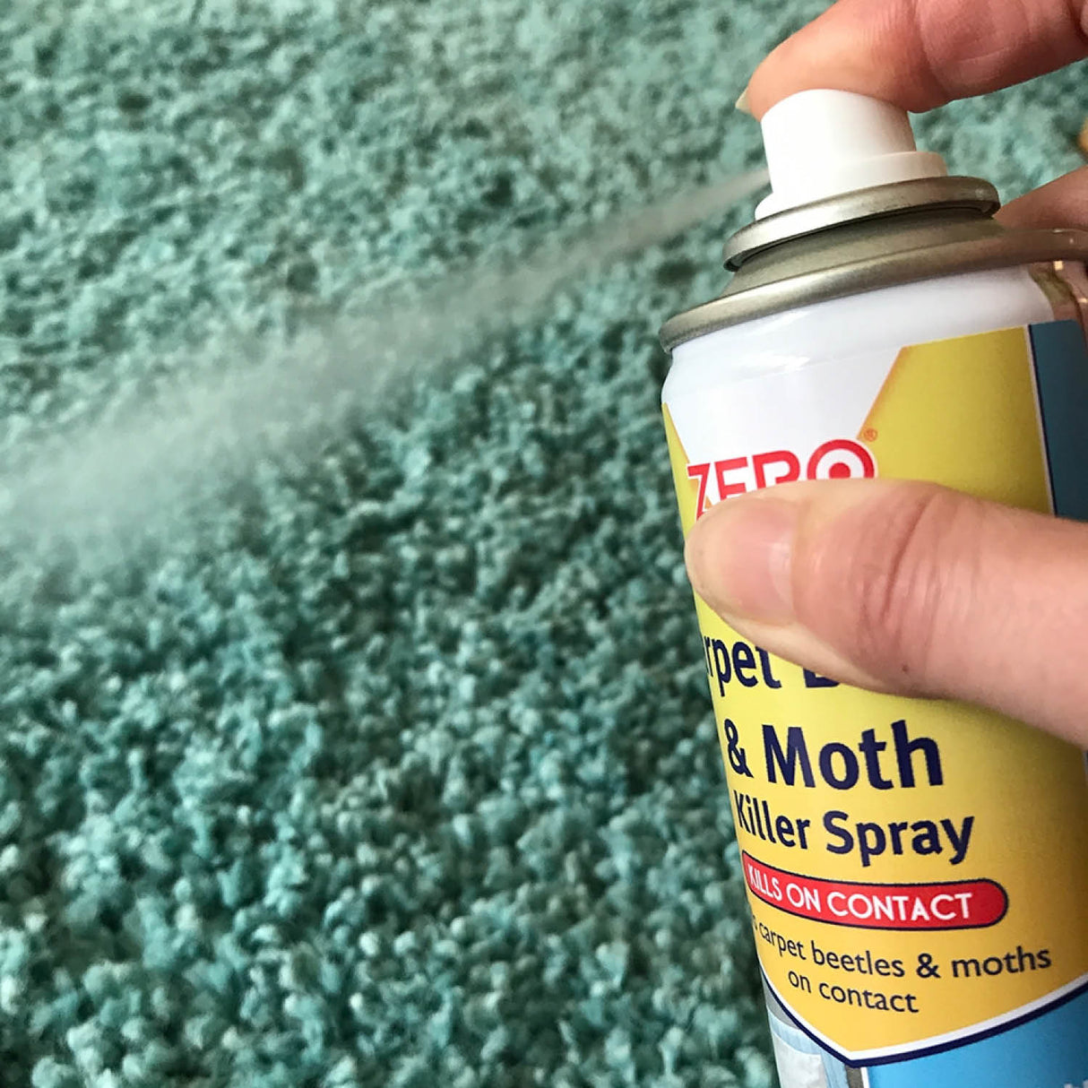 Zero In 300ml Carpet Beetle & Moth Killer Aerosol - Old Railway Line Garden Centre