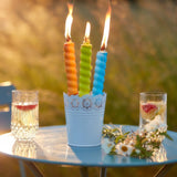 Zero In Citronella Table Top Flares - Beach Party - 3 - Pack - Old Railway Line Garden Centre