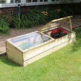 Zest 4 Leisure 1.7m Large Wooden Cold Frame - Old Railway Line Garden Centre