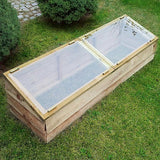 Zest 4 Leisure 1.7m Large Wooden Cold Frame - Old Railway Line Garden Centre