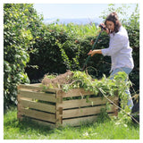 Zest 4 Leisure Wooden Composter - Old Railway Line Garden Centre