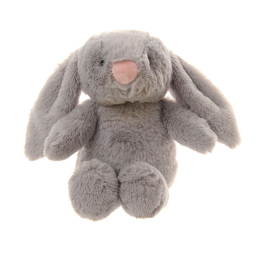 Ziggle Baby 17cm Grey Bunny Plush Toy