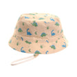 Ziggle Baby Blue/Green Dinos Sun Hat (0 - 12months) - Old Railway Line Garden Centre