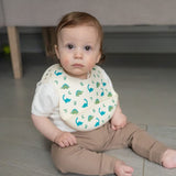 Ziggle Baby Catch It Silicone Bib Dinosaur - Old Railway Line Garden Centre