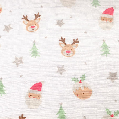 Ziggle Baby Christmas Muslin