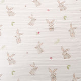 Ziggle Baby Cotton Muslin Bunnies Washcloths 4 Pack - Old Railway Line Garden Centre