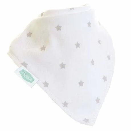 Ziggle Baby Grey and White Bib Set - Old Railway Line Garden Centre