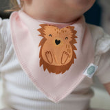 Ziggle Baby Hedgehog Bib