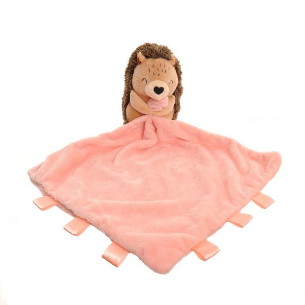 Ziggle Baby Hedgehog Comforter Blanket - Old Railway Line Garden Centre