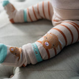 Ziggle Baby Highland Cow Leggings and Socks Set (6 - 12months) - Old Railway Line Garden Centre