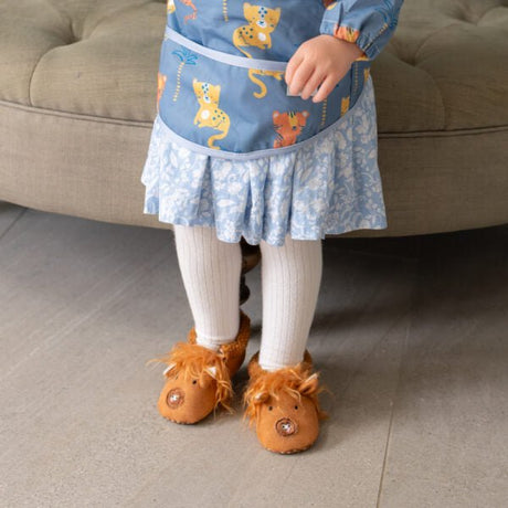 Ziggle Baby Highland Cow Slippers - Old Railway Line Garden Centre