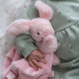 Ziggle Baby Pink Bunny Comforter Blanket