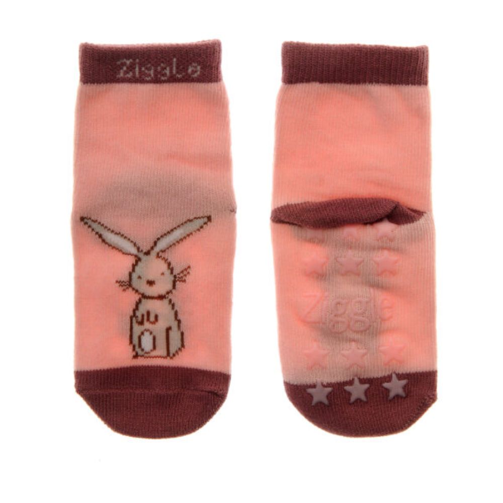 Ziggle Baby Pink Leggings & Socks Set 6-12 Months