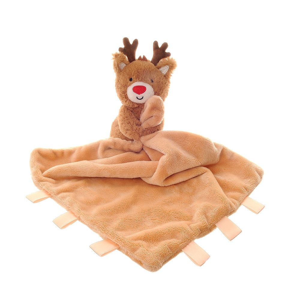 Ziggle Baby Reindeer Christmas Comforter Blanket