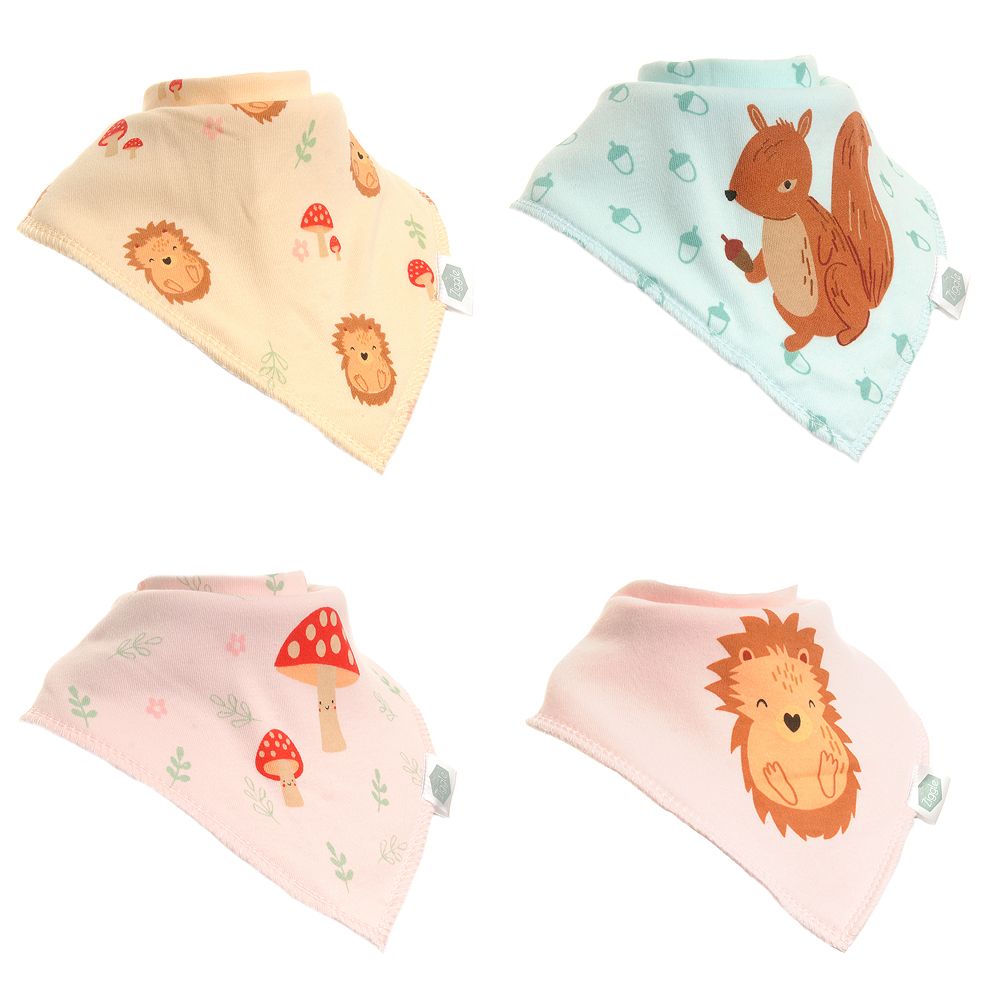 Ziggle Baby Woodland Bib Set