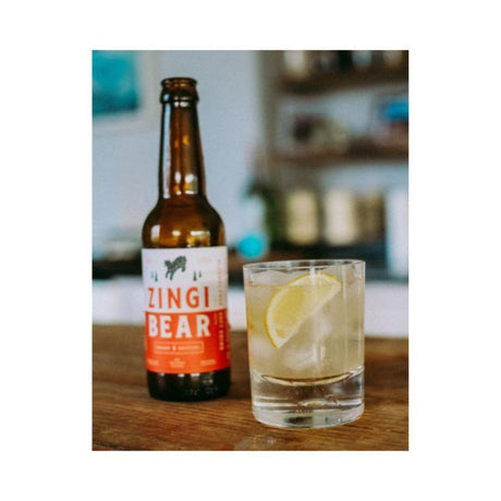 Zingi Bear 330ml Organic Ginger Switchel - Old Railway Line Garden Centre