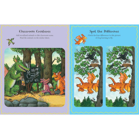 Zog Sticker Activity Book by Julia Donaldson
